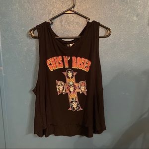 NWOT Guns N Roses Muscle Tee